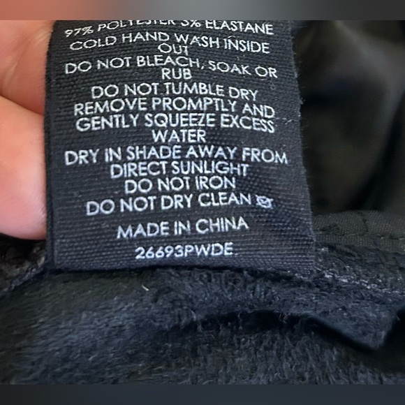 🖤”Decjuba” Women's Black Flat Front Faux Leather Pants w/ Zipper & Pockets Sz 8🖤 - Picture 8 of 12